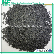 Fournir de faibles cendres tailles 1-5mm graphite carbone relanceur de Chine